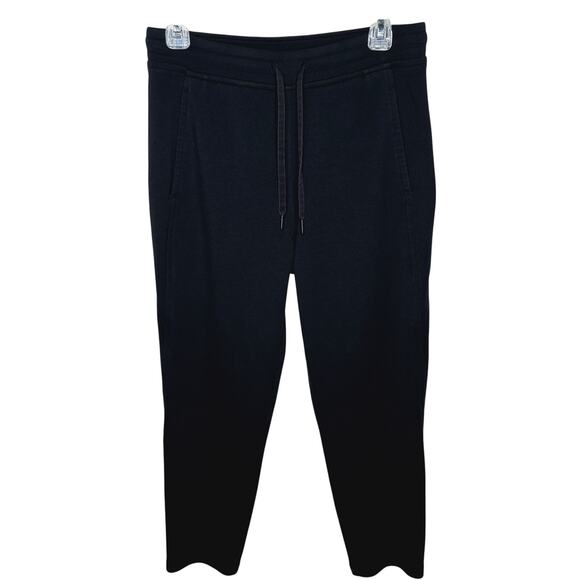 Lululemon City Sleek Sweatpant 28" W5BGWS Black Pant Size 6 Athleisure Tencel - Picture 1 of 7